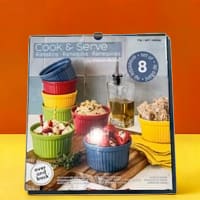 Cook &Amp; Serve 8-Piece Ramekin Set By Overandbck