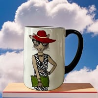 Hipster Animal Coffee Mugs