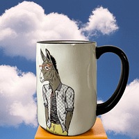Hipster Animal Coffee Mugs