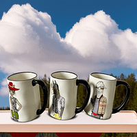 Hipster Animal Coffee Mugs
