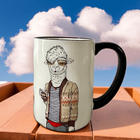 Hipster Animal Coffee Mugs