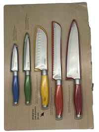Precision Perfect Skandia Hampton Original Knives/blade Set of 5  Guards Color Size, Precious Knives, 25 Years Warranty