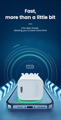 Premium SuperFast 20W USB-C Wall Charger – High-Speed Power, Unbeatable Price | Taqwa Deal