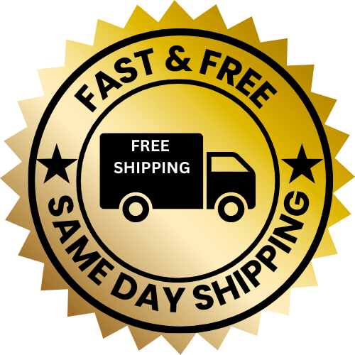 Fast-Free Same day Shipping