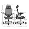 Hyken Ergonomic Mesh Swivel Task Chair