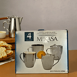 Mikasa Stainless Steel Mug Set
