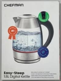Chefman 1.8L Cordless Electric Kettle